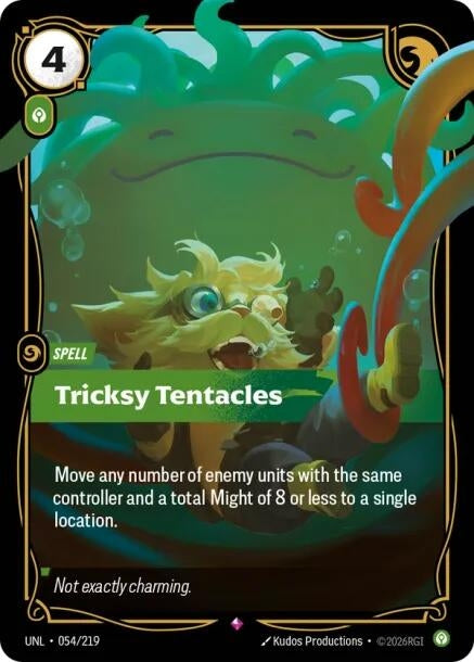 Image for Tricksy Tentacles (054/219) [Unleashed] - Riftbound: League of Legends Trading Card Game