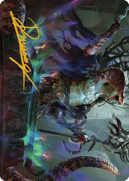 Sivriss, Nightmare Speaker Art Card (32/81) (Gold-Stamped Signature) (32) [Art Series: Commander Legends: Battle for Baldur's Gate]