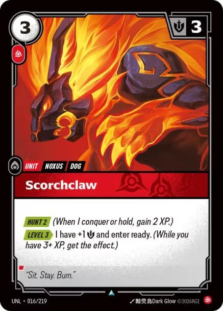 Image for Scorchclaw (016/219) [Unleashed] - Riftbound: League of Legends Trading Card Game