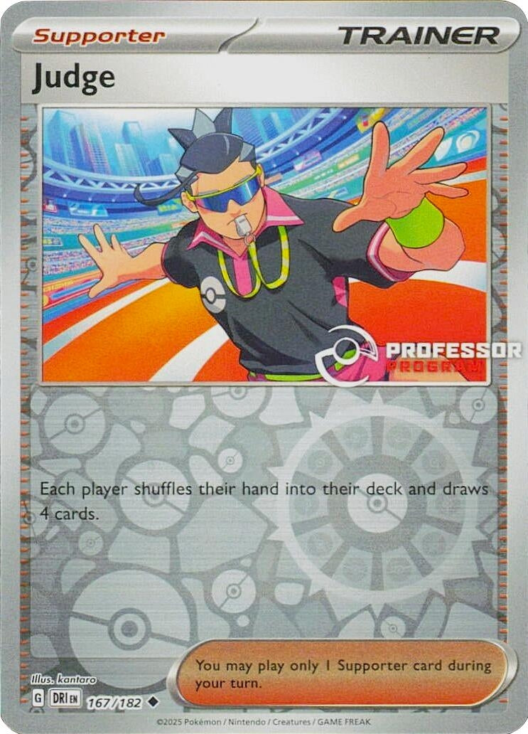 Image for Judge (167/182) [Professor Program Promos] - Pokemon