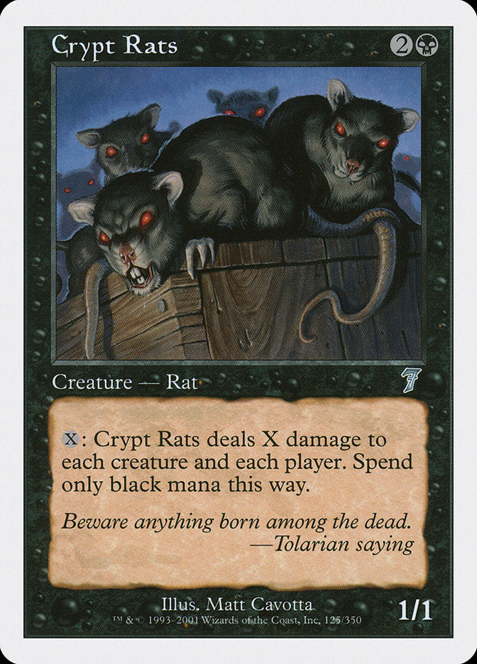 Crypt Rats (125) [7th Edition]