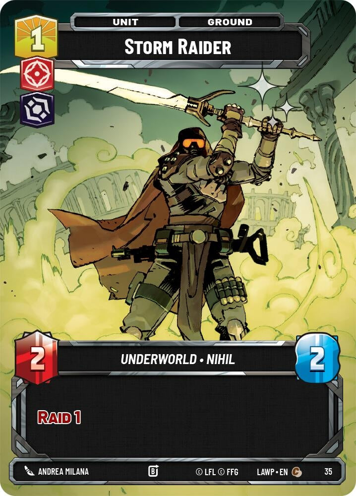 Image for Storm Raider (Foil) (35) [A Lawless Time: Weekly Play Promos] {LAW-WPP} - Star Wars: Unlimited