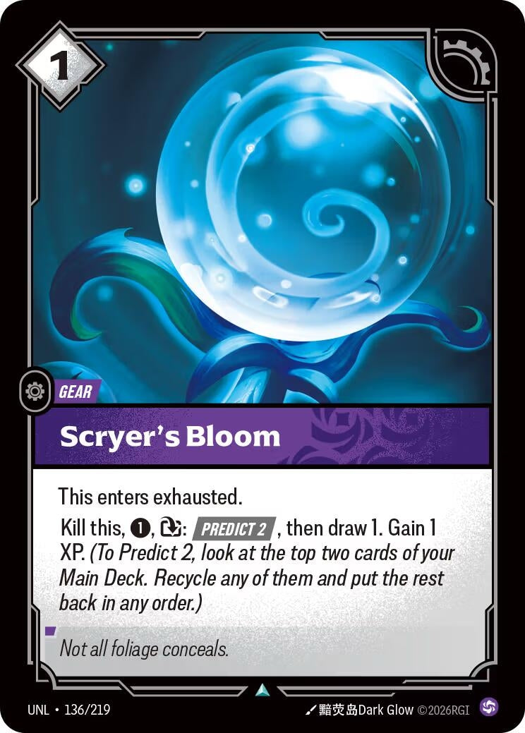 Image for Scryer's Bloom (136/219) [Unleashed] - Riftbound: League of Legends Trading Card Game