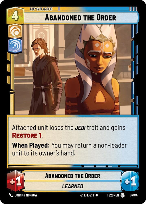 Image for Abandoned the Order (37/84) [Twin Suns] - Star Wars: Unlimited