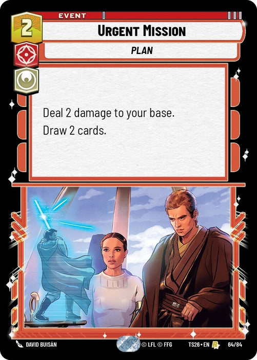 Image for Urgent Mission (64/84) [Twin Suns] - Star Wars: Unlimited