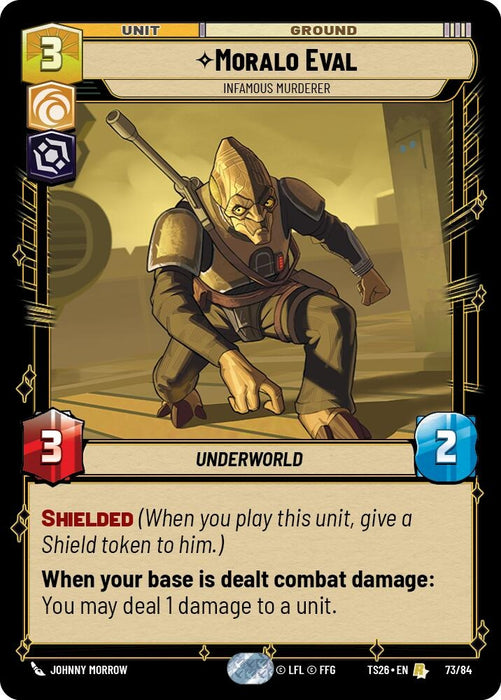 Image for Moralo Eval - Infamous Murderer (73/84) [Twin Suns] - Star Wars: Unlimited
