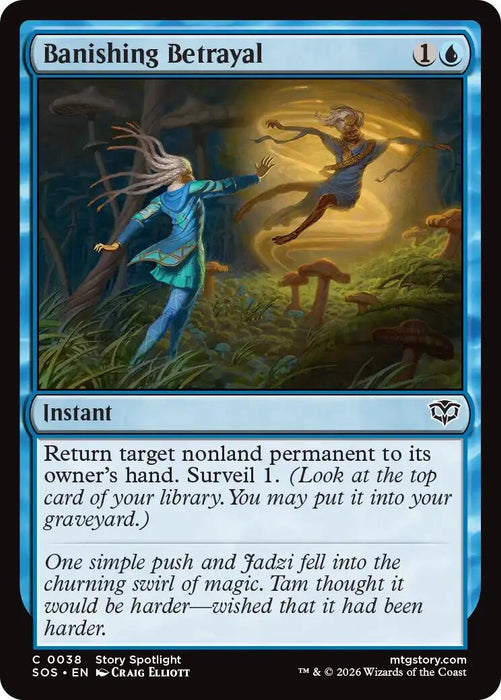 Image for Banishing Betrayal (38) [Secrets of Strixhaven] - Magic: The Gathering