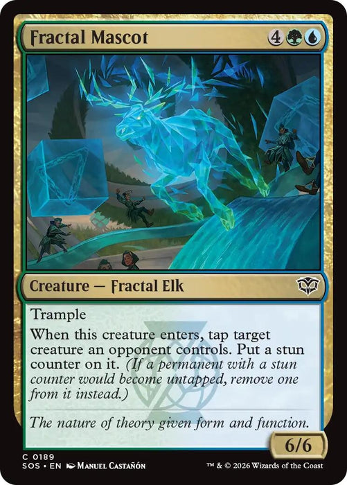 Image for Fractal Mascot (189) [Secrets of Strixhaven] - Magic: The Gathering