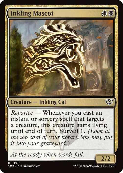 Image for Inkling Mascot (196) [Secrets of Strixhaven] - Magic: The Gathering