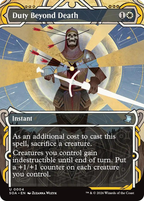 Image for Duty Beyond Death (4) [Secrets of Strixhaven: Mystical Archive] - Magic: The Gathering