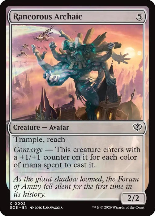 Image for Rancorous Archaic (2) [Secrets of Strixhaven] - Magic: The Gathering