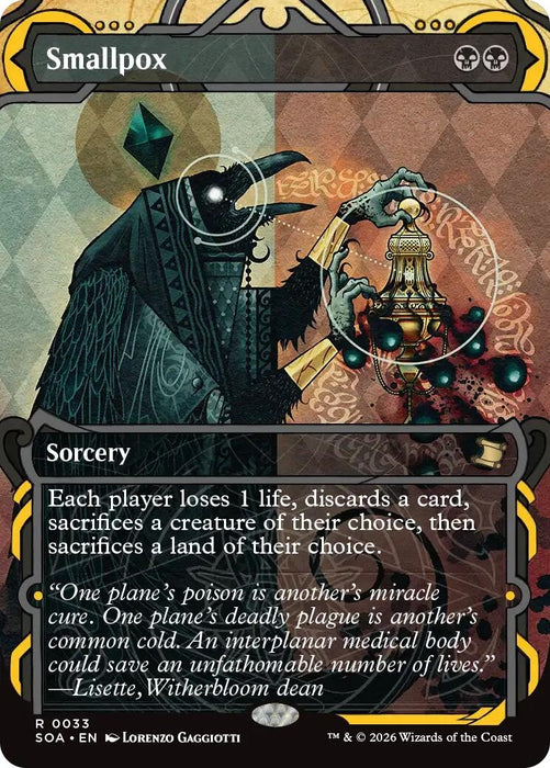Image for Smallpox (33) [Secrets of Strixhaven: Mystical Archive] - Magic: The Gathering