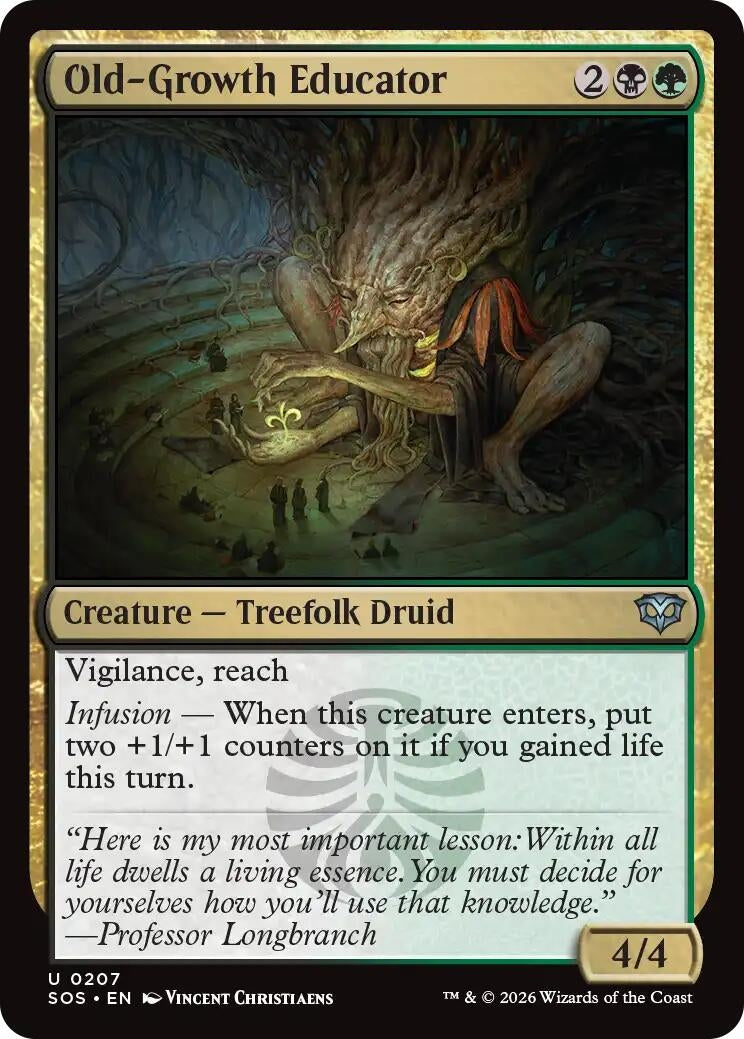 Image for Old-Growth Educator (207) [Secrets of Strixhaven] - Magic: The Gathering