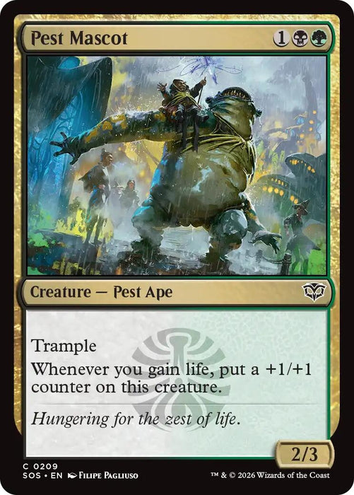 Image for Pest Mascot (209) [Secrets of Strixhaven] - Magic: The Gathering