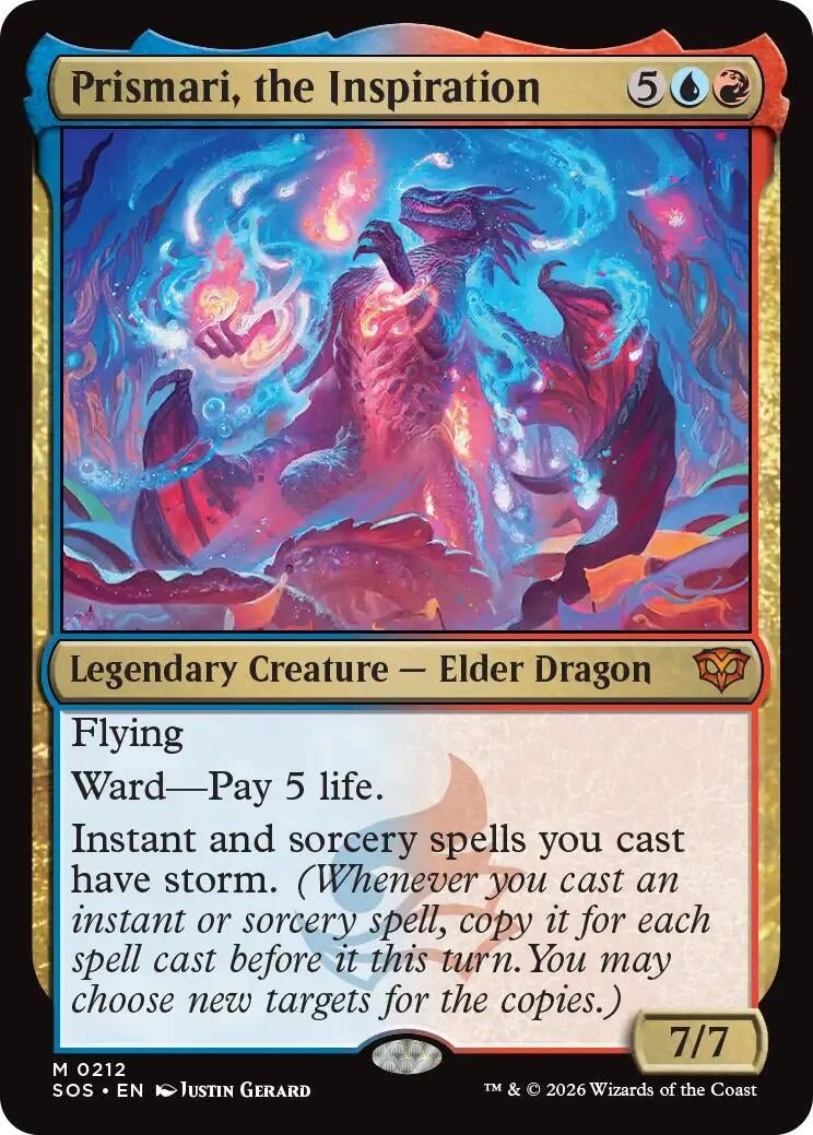 Image for Prismari, the Inspiration (212) [Secrets of Strixhaven] - Magic: The Gathering