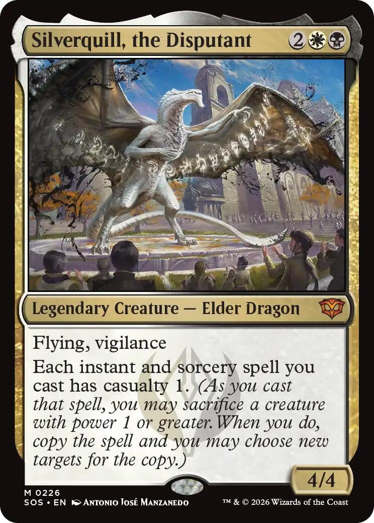 Image for Silverquill, the Disputant (226) [Secrets of Strixhaven] - Magic: The Gathering