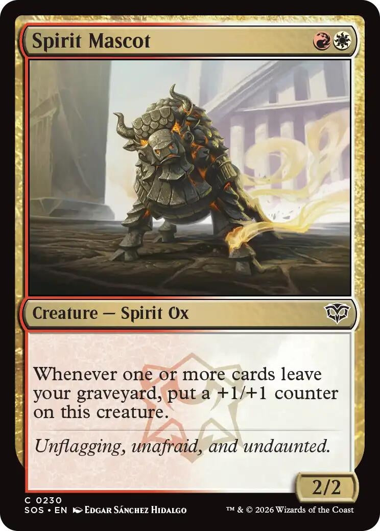 Image for Spirit Mascot (230) [Secrets of Strixhaven] - Magic: The Gathering