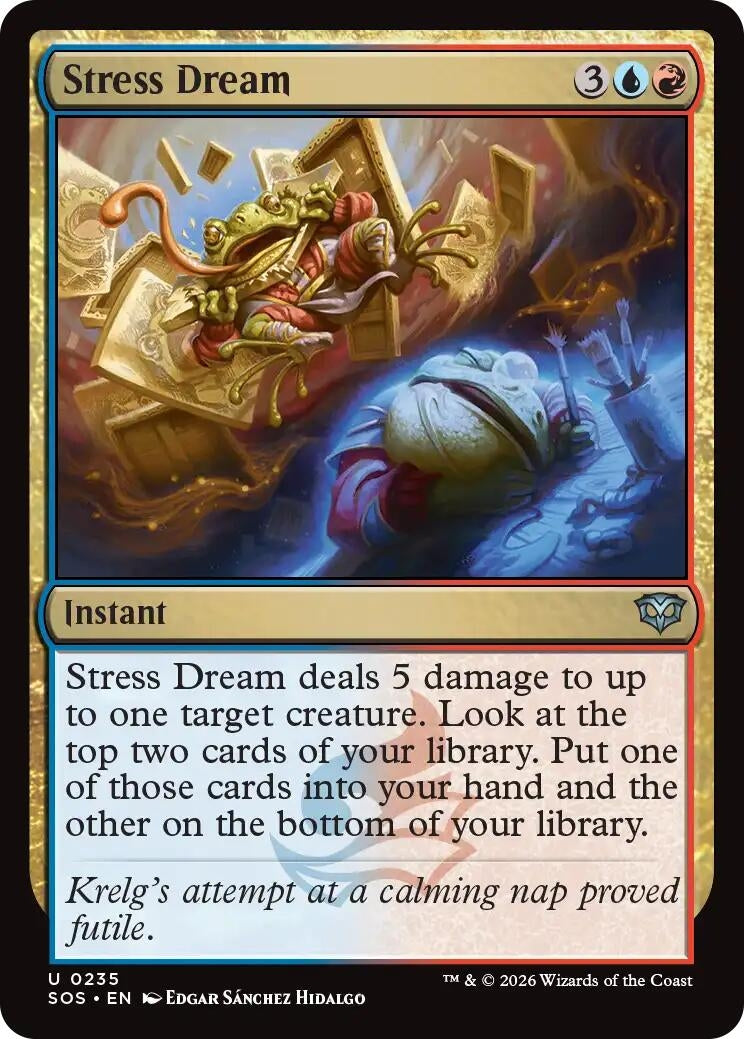 Image for Stress Dream (235) [Secrets of Strixhaven] - Magic: The Gathering