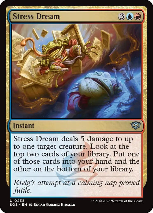Image for Stress Dream (235) [Secrets of Strixhaven] - Magic: The Gathering