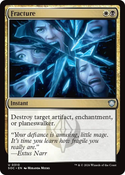 Image for Fracture (310) [Secrets of Strixhaven] - Magic: The Gathering