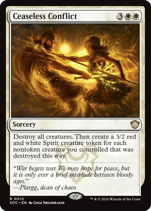 Image for Ceaseless Conflict (12) [Secrets of Strixhaven] - Magic: The Gathering