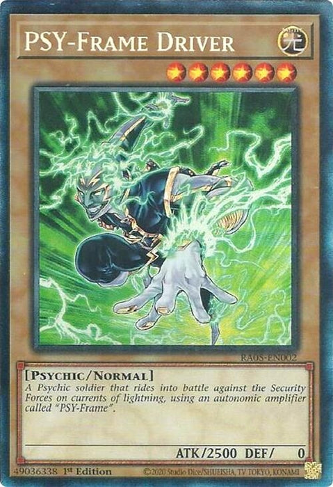 Image for PSY-Frame Driver (Collector's Rare) (RA05-EN002) [Rarity Collection 5] - YuGiOh