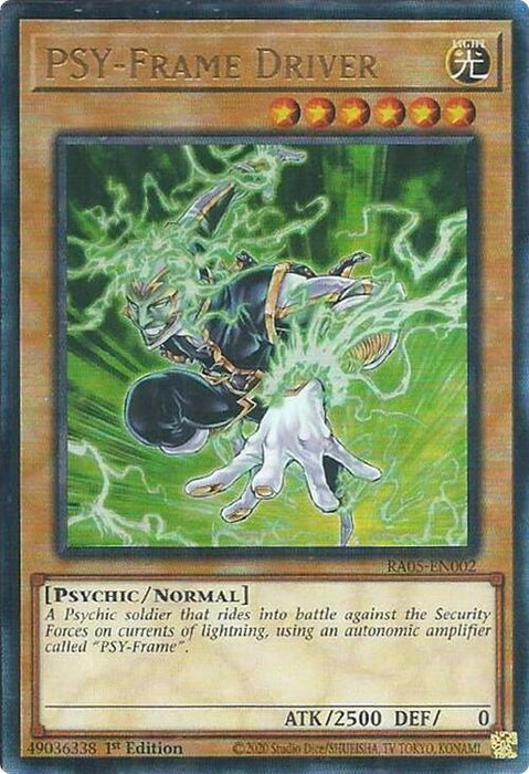 Image for PSY-Frame Driver (Ultimate Rare) (RA05-EN002) [Rarity Collection 5] - YuGiOh