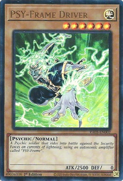 Image for PSY-Frame Driver (Ultra Rare) (RA05-EN002) [Rarity Collection 5] - YuGiOh
