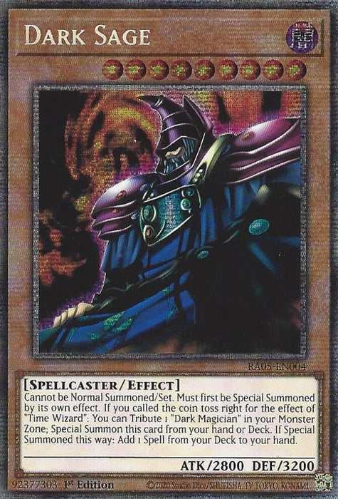 Image for Dark Sage (RA05-EN004) [Rarity Collection 5] - YuGiOh