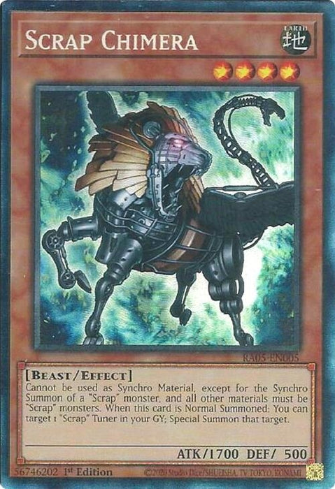 Image for Scrap Chimera (Collector's Rare) (RA05-EN005) [Rarity Collection 5] - YuGiOh
