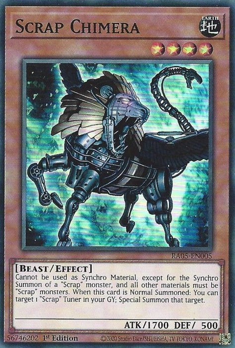 Image for Scrap Chimera (RA05-EN005) [Rarity Collection 5] - YuGiOh