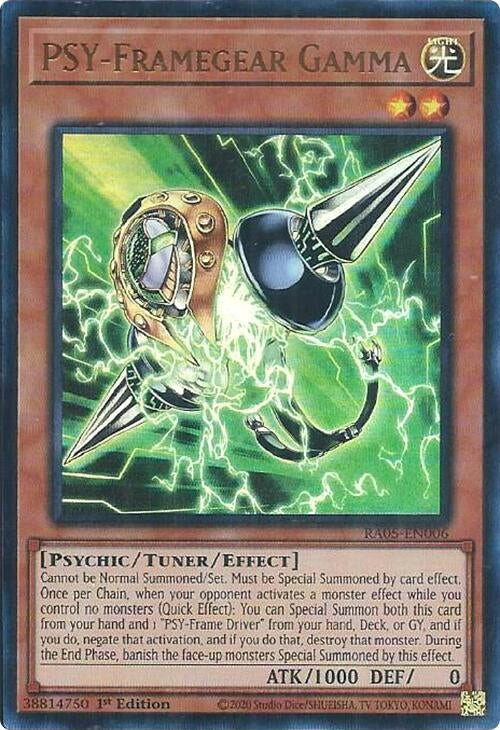 Image for PSY-Framegear Gamma (Ultra Rare) (RA05-EN006) [Rarity Collection 5] - YuGiOh