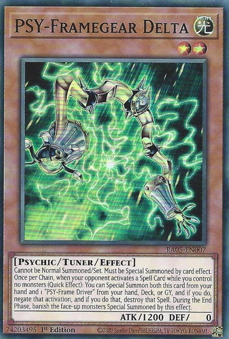 Image for PSY-Framegear Delta (RA05-EN007) [Rarity Collection 5] - YuGiOh
