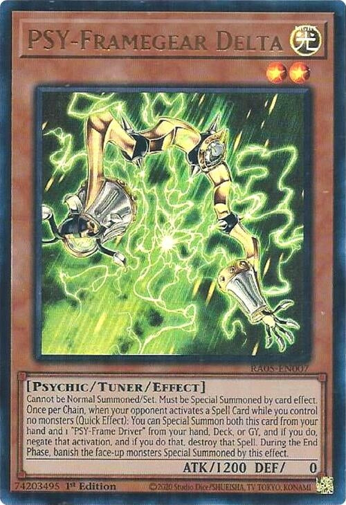 Image for PSY-Framegear Delta (Ultra Rare) (RA05-EN007) [Rarity Collection 5] - YuGiOh