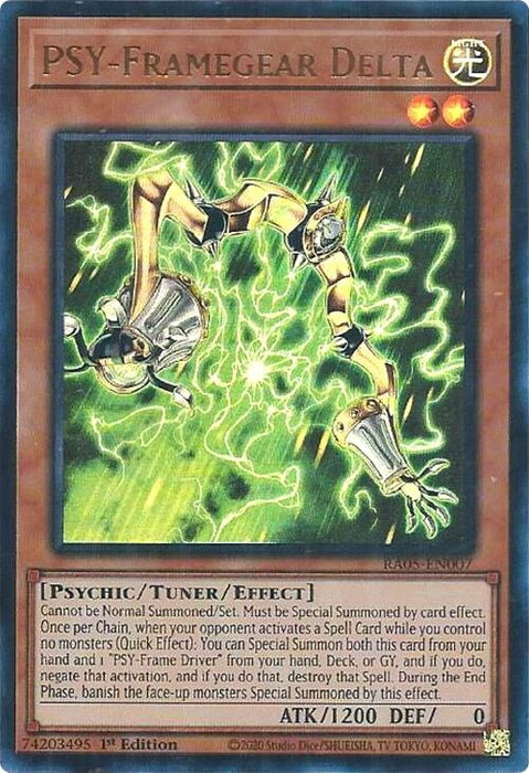 Image for PSY-Framegear Delta (Ultra Rare) (RA05-EN007) [Rarity Collection 5] - YuGiOh