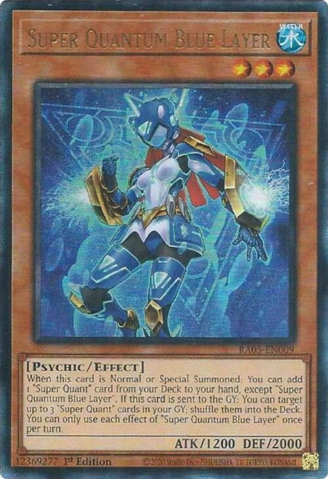 Image for Super Quantum Blue Layer (Ultimate Rare) (RA05-EN009) [Rarity Collection 5] - YuGiOh