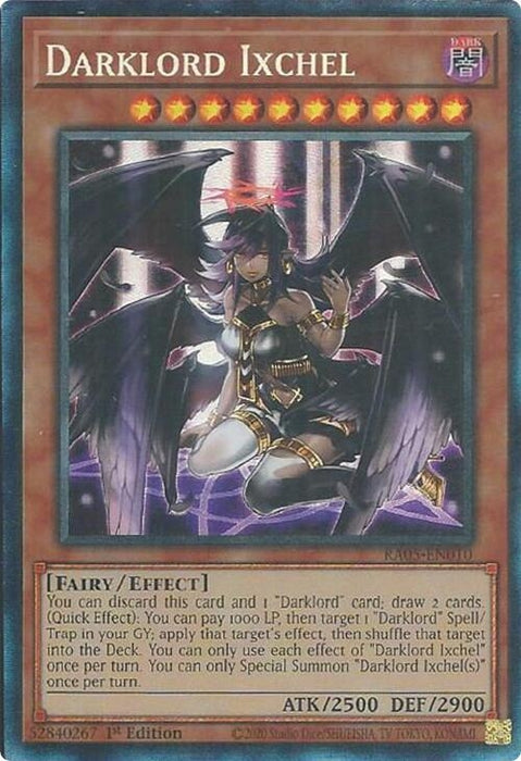 Image for Darklord Ixchel (Collector's Rare) (RA05-EN010) [Rarity Collection 5] - YuGiOh