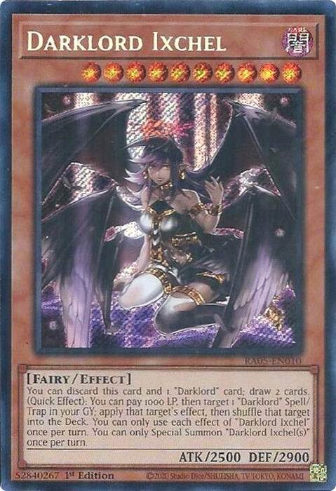 Image for Darklord Ixchel (Secret Rare) (RA05-EN010) [Rarity Collection 5] - YuGiOh