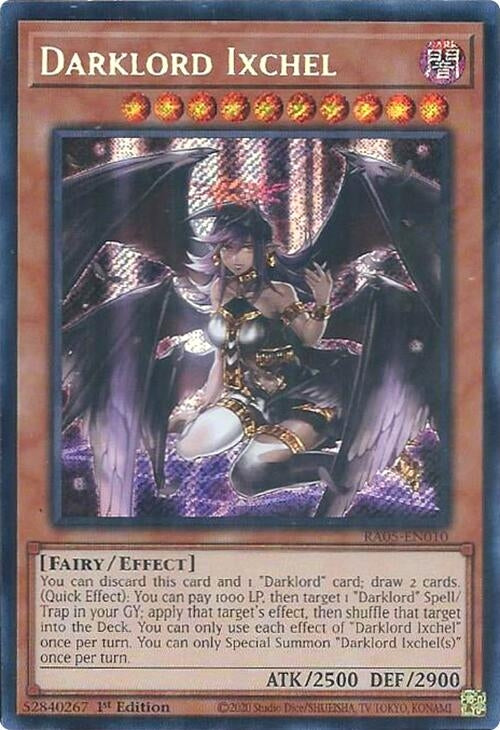 Image for Darklord Ixchel (Secret Rare) (RA05-EN010) [Rarity Collection 5] - YuGiOh