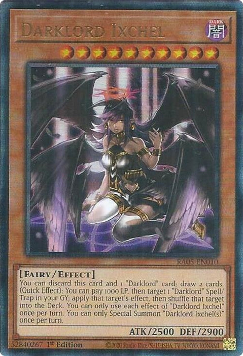 Image for Darklord Ixchel (Ultimate Rare) (RA05-EN010) [Rarity Collection 5] - YuGiOh