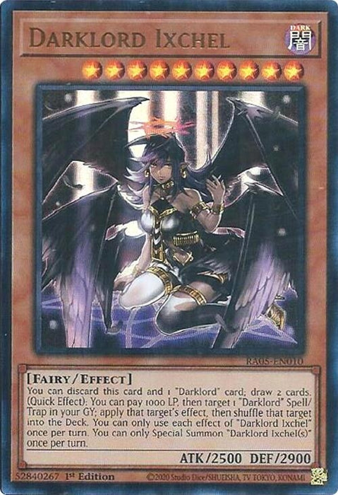 Image for Darklord Ixchel (Ultra Rare) (RA05-EN010) [Rarity Collection 5] - YuGiOh
