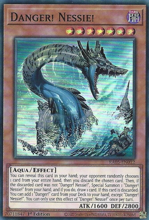 Image for Danger! Nessie! (RA05-EN012) [Rarity Collection 5] - YuGiOh
