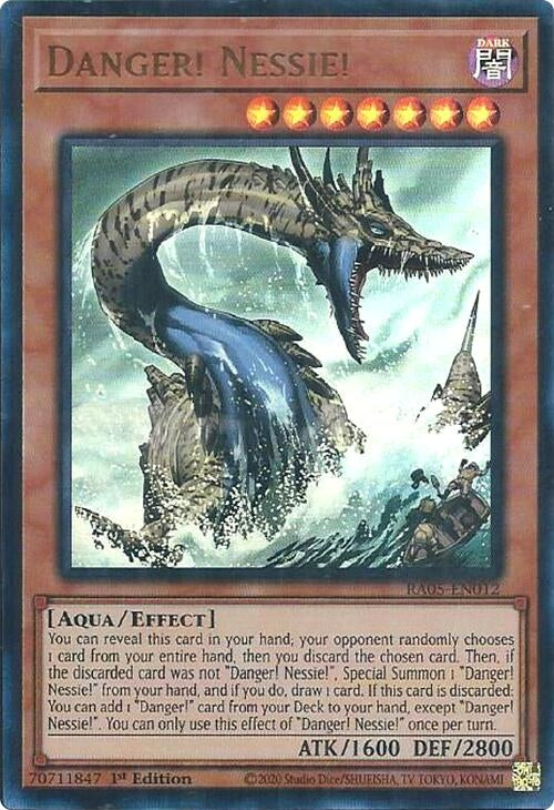 Image for Danger! Nessie! (Ultra Rare) (RA05-EN012) [Rarity Collection 5] - YuGiOh