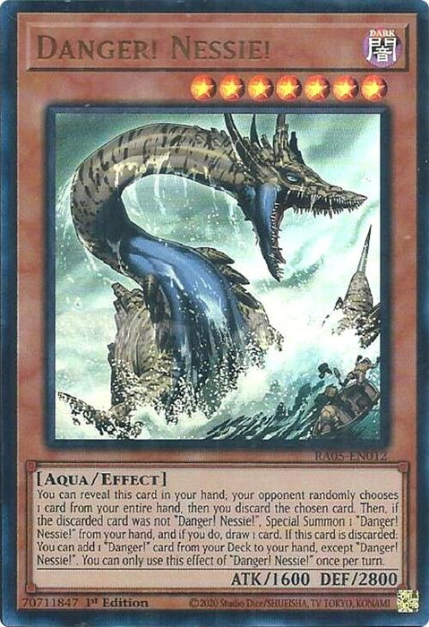 Image for Danger! Nessie! (Ultra Rare) (RA05-EN012) [Rarity Collection 5] - YuGiOh