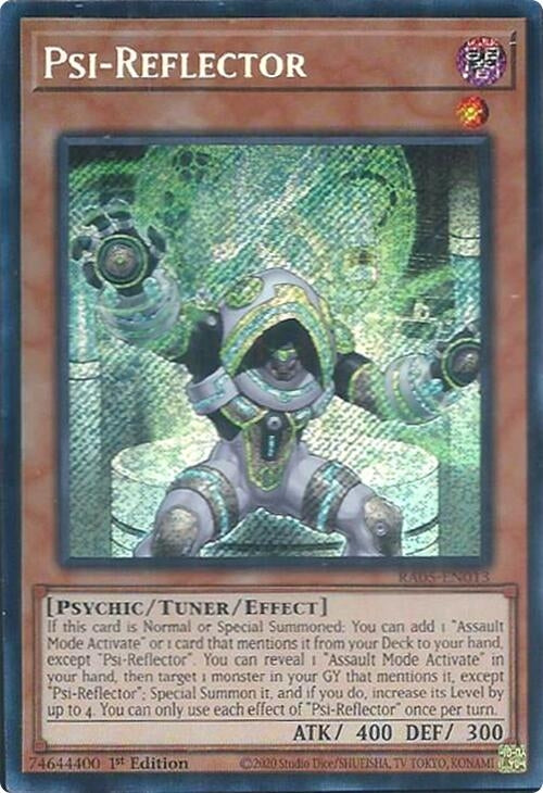 Image for Psi-Reflector (Secret Rare) (RA05-EN013) [Rarity Collection 5] - YuGiOh