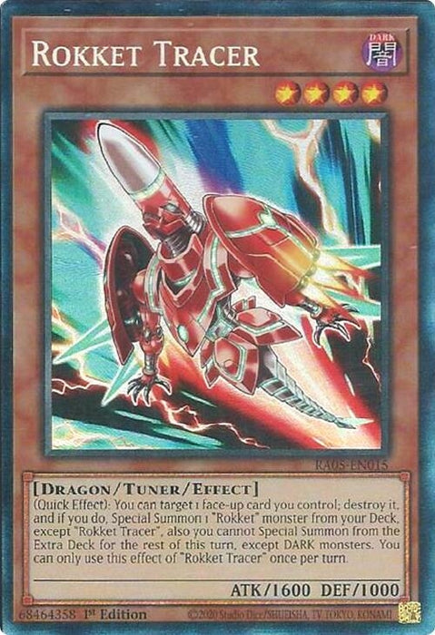 Image for Rokket Tracer (Collector's Rare) (RA05-EN015) [Rarity Collection 5] - YuGiOh