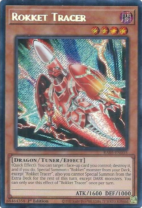 Image for Rokket Tracer (Secret Rare) (RA05-EN015) [Rarity Collection 5] - YuGiOh