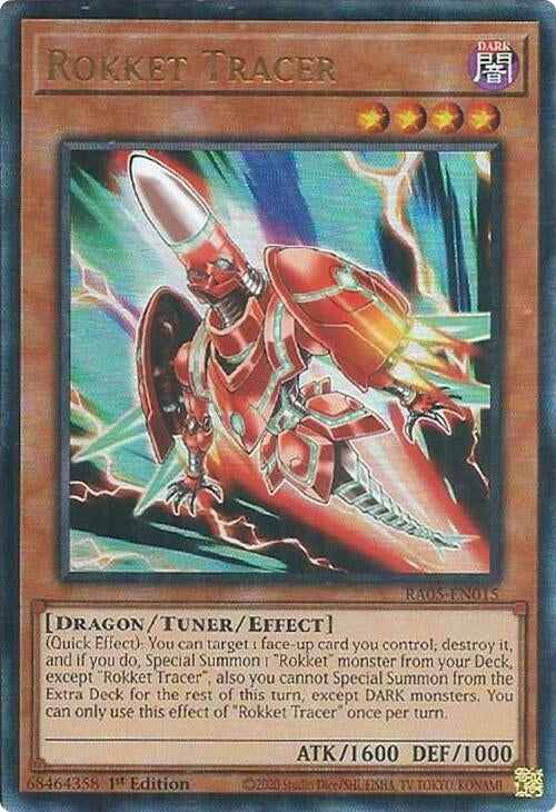 Image for Rokket Tracer (Ultimate Rare) (RA05-EN015) [Rarity Collection 5] - YuGiOh