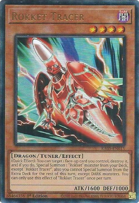 Image for Rokket Tracer (Ultimate Rare) (RA05-EN015) [Rarity Collection 5] - YuGiOh