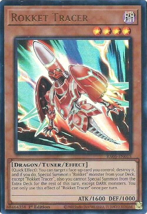 Image for Rokket Tracer (Ultra Rare) (RA05-EN015) [Rarity Collection 5] - YuGiOh